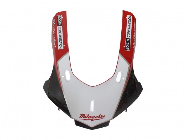 Carénage Moto Yamaha YZF 1000 R1 2015-2019 - Blanc Rouge Noir Milwaukee