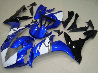 Carénages Moto Yamaha YZF R1 2004-2006 - Blanc Bleu Noir Abordables