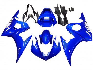 Carénage Moto Yamaha YZF R6 2003-2004 - Bleu Abordables