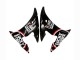 Carénages Moto Yamaha YZF R6 2003-2004 - Noir Brillant Rouge Blanc Lucky Strike Motul