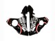 Carénages Moto Yamaha YZF R6 2003-2004 - Noir Brillant Rouge Blanc Lucky Strike Motul