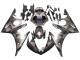 Carénages Moto Yamaha YZF R6S 2006-2009 - Gris Noir Mat Geometric