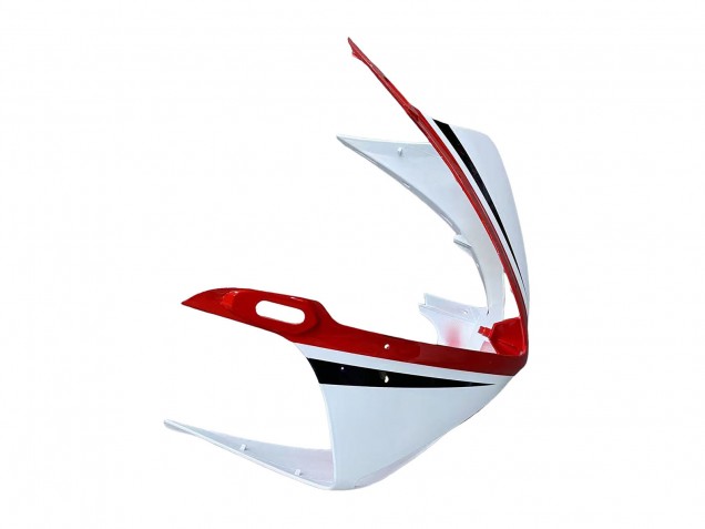 Carénages Moto Yamaha YZF R6 2003-2004 - Blanc Rouge Noir Brillant