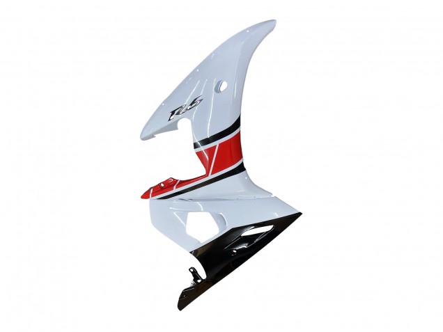 Carénages Moto Yamaha YZF R6 2003-2004 - Blanc Rouge Noir Brillant