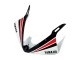 Carénages Moto Yamaha YZF R6 2003-2004 - Blanc Rouge Noir Brillant Motul
