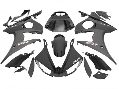 Carénages Moto Yamaha YZF R6S 2006-2009 - Noir Brillant Noir Mat Abordables