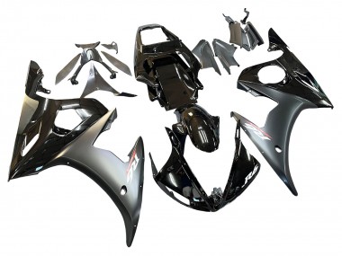 Carénages Moto Yamaha YZF R6S 2006-2009 - Noir Brillant Noir Mat Or Caméléon Abordables