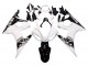 Carénages Moto Yamaha YZF 600 R6 2005 - Blanc Noir