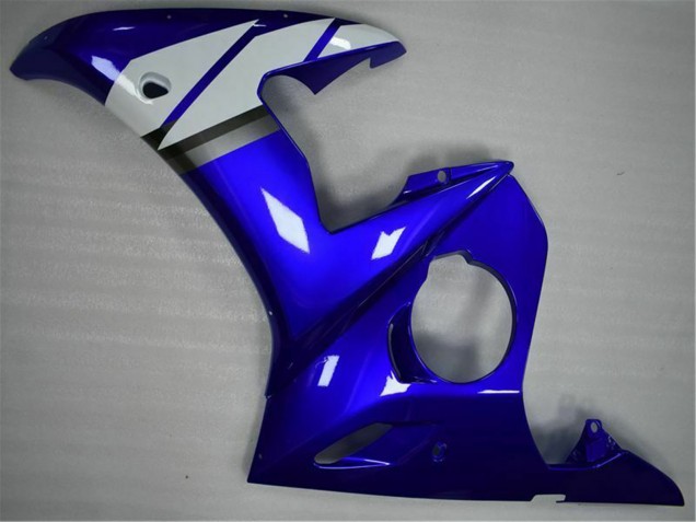 Carénages Moto Yamaha YZF 600 R6 2005 - Bleu Blanc