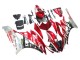 Carénages Moto Yamaha YZF 600 R6 2006-2007 - Blanc Rouge Noir Vert Monstre Milwaukee
