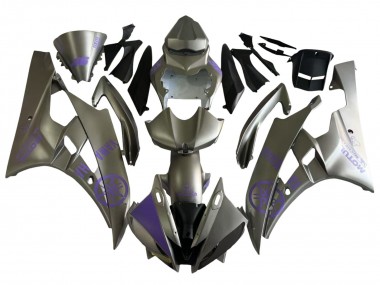 Carénages Moto Yamaha YZF 600 R6 2006-2007 - Gris Violet Motul Abordables