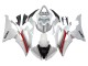Carénages Moto Yamaha YZF 600 R6 2008-2016 - Blanc Rouge