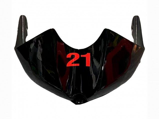 Carénages Moto Yamaha YZF 600 R6 2008-2016 - Rouge Noir Brillant DENSO Yamalube 21