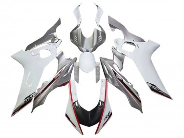 Carénages Moto Yamaha YZF 600 R6 2017-2023 - Argent Blanc Rouge Noir Abordables