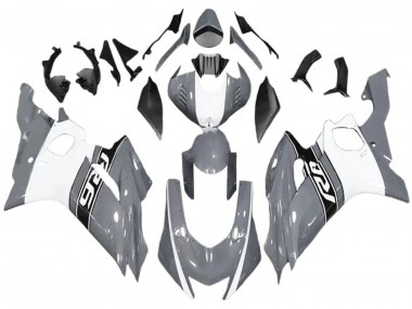 Carénages Moto Yamaha YZF 600 R6 2017-2023 - Nardo Gris Blanc Abordables