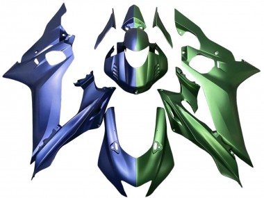 Carénages Moto Yamaha YZF 600 R6 2017-2023 - Bleu Vert Abordables