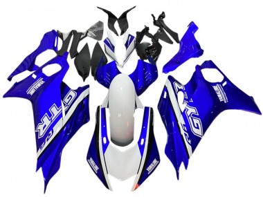 Carénages Moto Yamaha YZF 600 R6 2017-2023 - Blanc Bleu GYTR Abordables