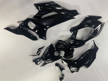 Carénages Moto Yamaha YZF 600 R6 2017-2023 - Noir Brillant Abordables