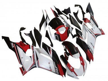 Carénages Moto Yamaha YZF 600 R6 2017-2023 - Blanc Rouge Noir Semakin Didepan Abordables