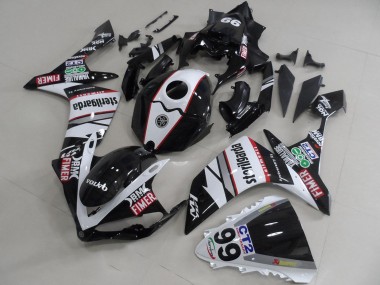 Carénages Moto Yamaha YZF R1 2007-2008 - Blanc Noir Rouge Volvo Fimer Sterilgarda Abordables