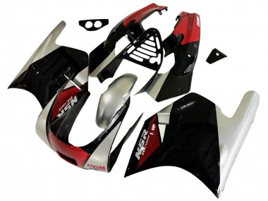 Carénages Moto Honda NSR250R 1988-1989 - Argent Rouge Noir Brillant Abordables