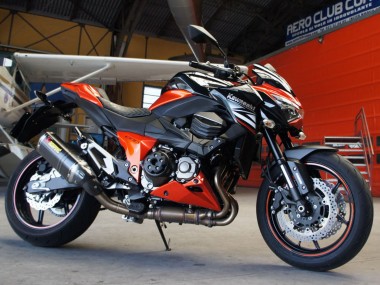 Carénages Moto Kawasaki Z1000 2014-2019 - Rouge Blanc Orange Noir Abordables