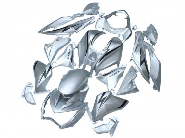 Carénages Moto Kawasaki Z800 2013-2018 - Argent Mat Abordables