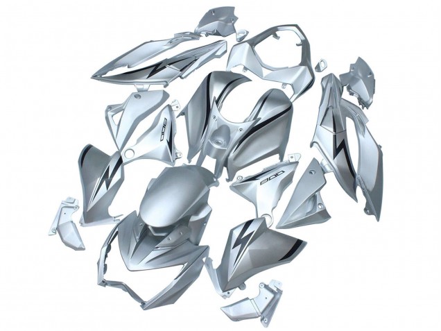Carénages Moto Kawasaki Z800 2013-2018 - Argent Mat