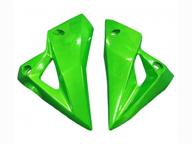 Carénages Moto Kawasaki Z800 2013-2018 - Vert Noir Brillant
