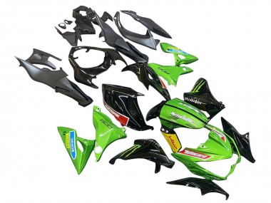 Carénages Moto Kawasaki Z800 2013-2018 - Vert Noir Brillant Rouge Jaune Abordables