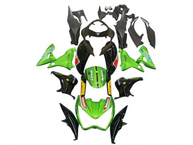 Carénages Moto Kawasaki Z800 2013-2018 - Vert Noir Brillant Rouge Jaune Abordables