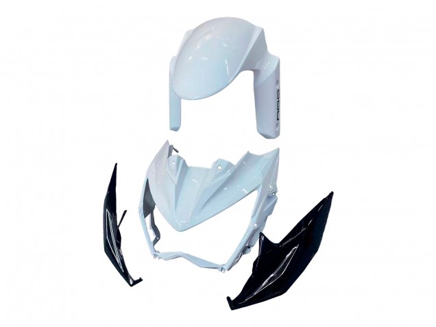 Carénages Moto Kawasaki Z800 2013-2018 - Blanc Noir Brillant Vert