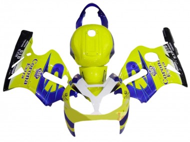 Carénages Moto Kawasaki ZX12R 2002-2006 - Jaune Blanc Bleu Corona Extra Abordables