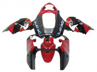 Carénages Moto Kawasaki ZX12R 2002-2006 - Rouge Noir Bleu Abordables