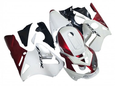 Carénages Moto Kawasaki ZX12R 2002-2006 - Blanc Rouge Noir Abordables