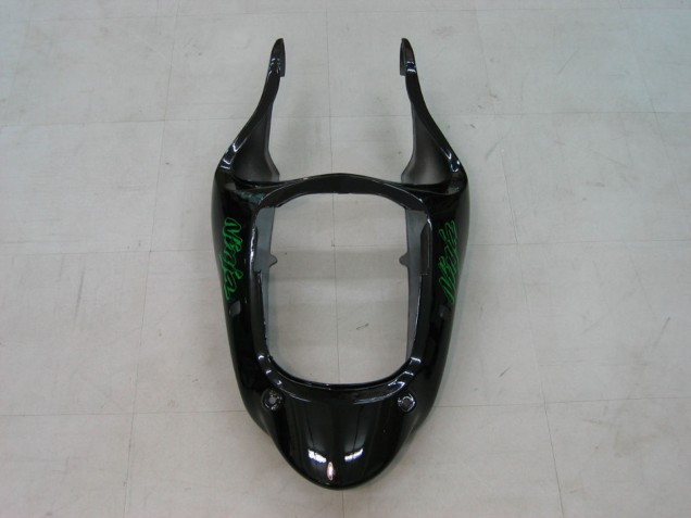 Carénages Moto Kawasaki ZX9R 2000-2001 - Vert Argent Noir