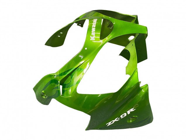 Carénages Moto Kawasaki ZX9R 2000-2001 - Vert Flamme