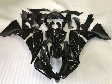 Carénages Moto Yamaha YZF R1 2009-2011 - Noir Brillant Abordables