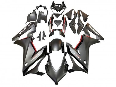 Carénages Moto Honda CBR650R 2019-2020 - Noir Mat Rouge Abordables