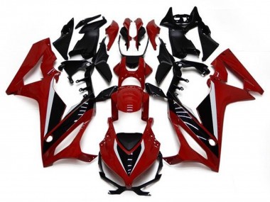 Carénages Moto Honda CBR650R 2019-2020 - Rouge Blanc Noir Brillant Abordables