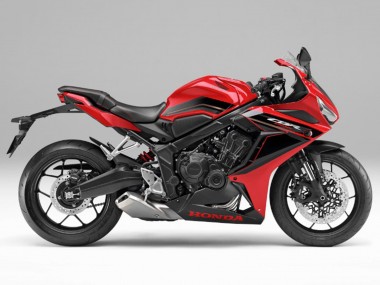 Carénages Moto Honda CBR650R 2021-2023 - Rouge Noir Abordables