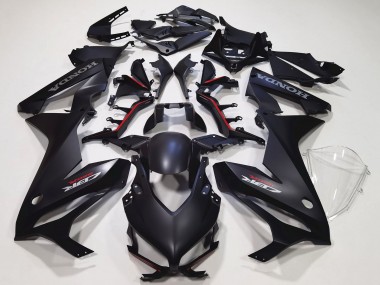 Kits Carénage Moto Honda CBR650R 2021-2023 - Noir Mat Abordables