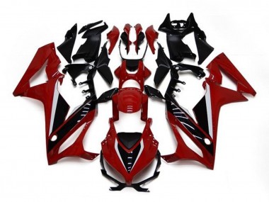 Carénages Moto Honda CBR650R 2021-2023 - Rouge Marron Noir Brillant Abordables