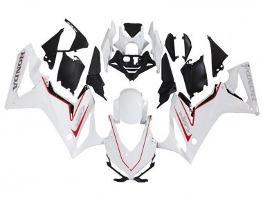 Carénages Moto Honda CBR650R 2021-2023 - Blanc Rouge Noir Abordables