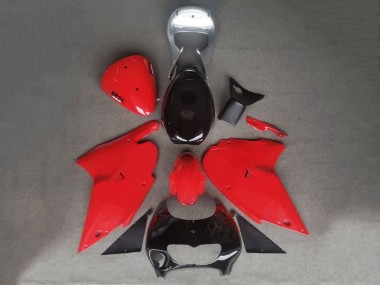Carénages Moto Aprilia RS250 1999-2004 - Rouge Noir Argent Abordables