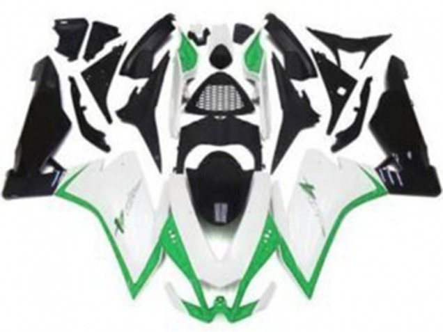 Carénages Moto Aprilia RSV4 1000 2009-2015 - Blanc Vert Noir