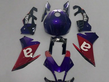 Carénages Moto Aprilia RSV4 1000 2009-2015 - Violet Rouge Abordables