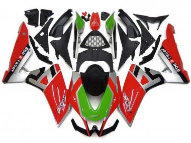 Carénages Moto Aprilia RSV4 1000 2009-2015 - Rouge Argent Vert Noir Abordables