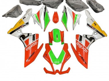 Carénages Moto Aprilia RSV4 1000 2009-2015 - Rouge Vert Blanc Jaune Abordables