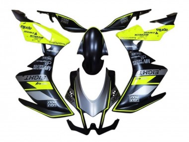 Carénages Moto Aprilia RSV4 1000 2016-2020 - Noir Mat Gris Jaune Abordables